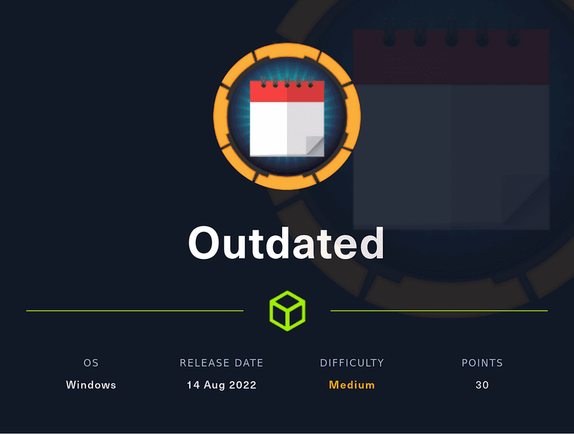 Outdated — HackTheBox